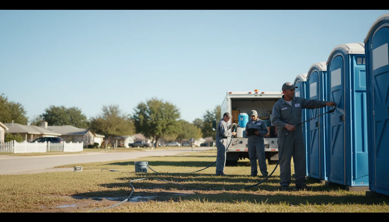 Long-Term Portable Toilet Rental in Concordia, KS near me